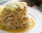 キャベツと挽肉の重ね煮コーンカレー風味作り方5写真