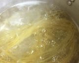 菜の花とアサリの味噌バターパスタ作り方5写真
