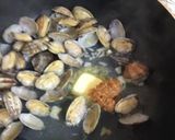 菜の花とアサリの味噌バターパスタ作り方6写真