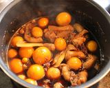 簡単♪絶品★鳥もつ煮（鶏モツ煮込み）作り方7写真