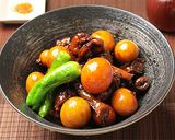 簡単♪絶品★鳥もつ煮（鶏モツ煮込み）作り方9写真
