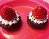 簡単♪チョコパイ苺ケーキ風作り方4写真
