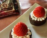 簡単♪チョコパイ苺ケーキ風作り方5写真
