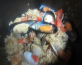簡単～炊飯器でパエリア作り方10写真