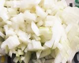 豚肉とネギのオイスターチャーハン作り方1写真