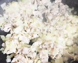 豚肉とネギのオイスターチャーハン作り方2写真