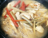 とりむね煮物◆ごぼうと人参♪柔らか～作り方10写真