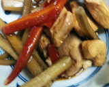 とりむね煮物◆ごぼうと人参♪柔らか～作り方12写真