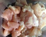 鶏ごぼうの和風クリームパスタ作り方3写真