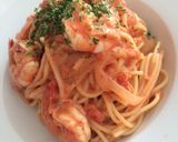 海老とトマトのクリームパスタ♡作り方6写真