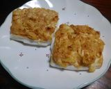 はんぺんの明太マヨ焼き作り方3写真