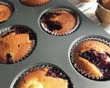 ラズベリーとクリームチーズの米粉マフィン作り方7写真