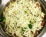 残り物で超簡単！カレーハンバーグドリア♡作り方4写真