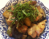 簡単！なすと鶏のさっぱりべんりで酢煮作り方4写真