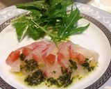 真鯛のバジルソース作り方3写真