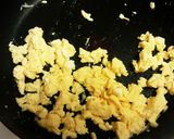 簡単！卵とベーコンとバジルのパスタ作り方5写真