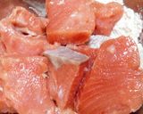 お好み焼き粉で鮭のソテー簡単魚ムニエル秋作り方4写真