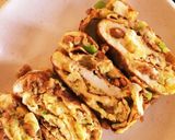 おかずが足りない時に！納豆卵焼き作り方4写真