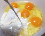 リンゴクレープロールケーキ作り方1写真
