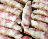 ぶた肉まきまき♪お弁当にも彩りきれいに作り方6写真