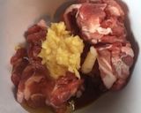 豚の生姜焼きで肉巻きおにぎり作り方1写真