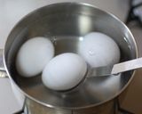 半熟ゆでたまご☆達人のゆでたまご作り方3写真