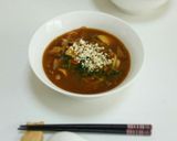 残ったカレーをリメイク！簡単カレーうどん作り方6写真