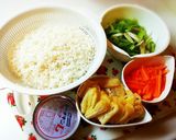 若ゴボウとシーチキンの炊き込みご飯☆作り方1写真