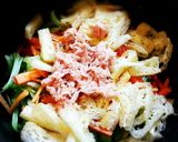 若ゴボウとシーチキンの炊き込みご飯☆作り方3写真