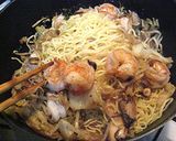 えび入り焼そば作り方4写真
