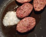 本つゆ塩麹ハンバーグ作り方1写真