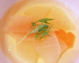 簡単鶏白だしスープ作り方4写真