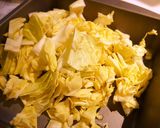 高野豆腐とキャベツの生姜醤油炒め作り方2写真