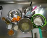 豆乳でふんわりゆずシフォンケーキ作り方1写真