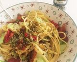 キャベツとベーコンのパスタ作り方7写真