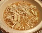 ホタテのガリバタ醤油炊き込みご飯作り方3写真