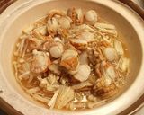 ホタテのガリバタ醤油炊き込みご飯作り方4写真