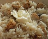 ホタテのガリバタ醤油炊き込みご飯作り方7写真