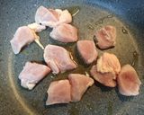 俺流！冷凍根菜と鶏ムネ肉で簡単筑前煮作り方3写真