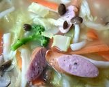 熱々サラサラスープランチ。作り方3写真