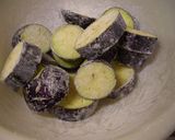 とろ～り至福♢ナスのトマト煮込み作り方1写真