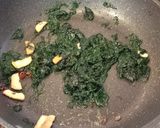 青さ海苔たっぷりのペペロンチーノ作り方4写真
