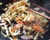 ロール焼きそば作り方3写真