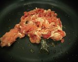 ＊菜の花ときのこの豚肉炒め＊作り方7写真