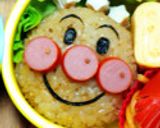 完食アンパンマンと大好きおかずのキャラ弁作り方3写真
