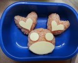 妖怪ウォッチキャラ弁☆ズキュキュン太作り方2写真