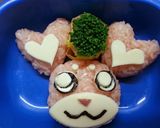 妖怪ウォッチキャラ弁☆ズキュキュン太作り方3写真