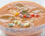 マッシュルームの冷製スープ【天狗缶詰】作り方3写真