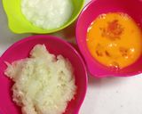ふわふわ♡鶏つくね作り方1写真