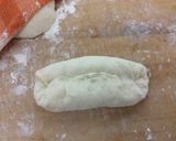 バゲット生地でソーセージチーズ作り方1写真